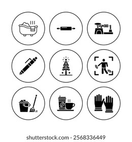Business icon for company connection set in different style. Name, phone, mobile, place, location, mail, website and message card sign. Contact symbol design template. Vector 10 eps.