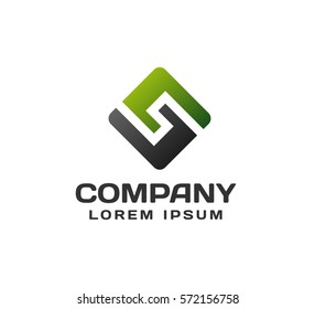 Business icon. Company, corporate, finance, union, corporate, business logo. Luxury logo. Decoration logo. Interior icon. Boutique logo.