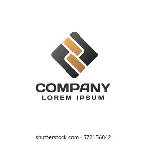 Business Icon. Company, Corporate, Finance, Union, Corporate, Business Logo. Luxury Logo. Decoration Logo. Interior Icon. Boutique Logo.