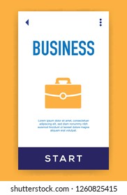 Business Icon Concept