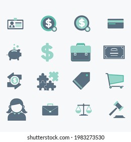 Business Icon. kreatives Icon-Design, Vektordatei