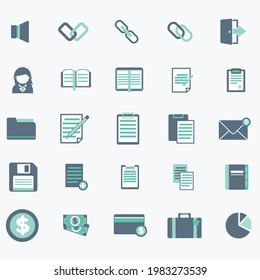 business icon. creative icon design, vector file