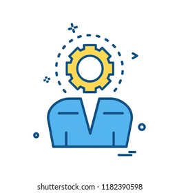 Business icon design vector