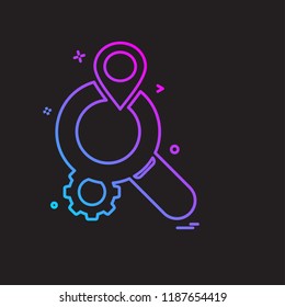 Business icon design vector
