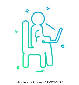 Business icon design vector 