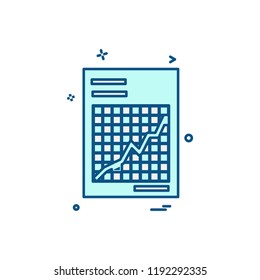 Business icon design vector 