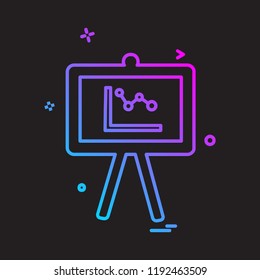 Business icon design vector 