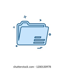 Business icon design vector