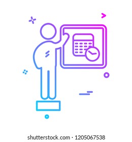Business icon design vector 
