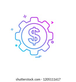 Business icon design vector 