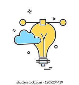 Business icon design vector