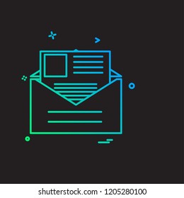 Business icon design vector