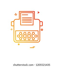 Business icon design vector