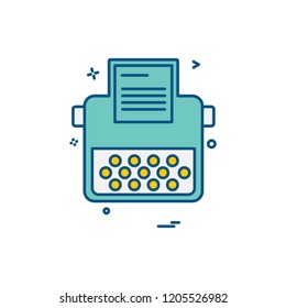 Business icon design vector