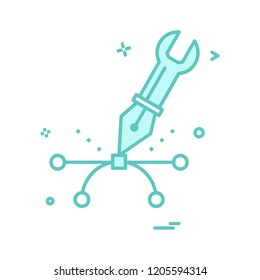 Business icon design vector