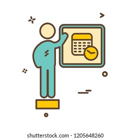Business icon design vector 