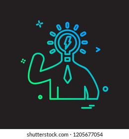 Business icon design vector 