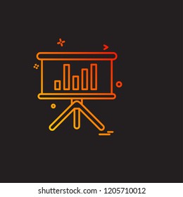 Business icon design vector