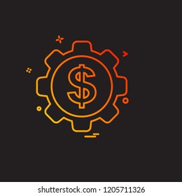 Business icon design vector 