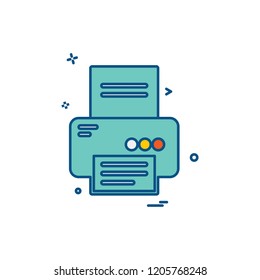 Business icon design vector