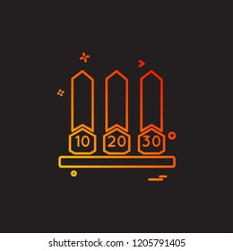 Business icon design vector 