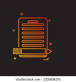 Business icon design vector