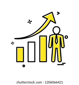 Business icon design vector 