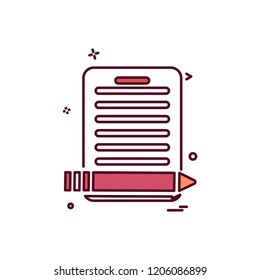 Business icon design vector
