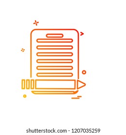 Business icon design vector