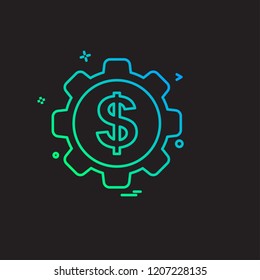 Business icon design vector 