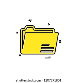 Business icon design vector