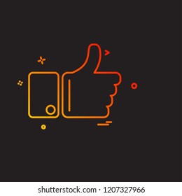 Business icon design vector
