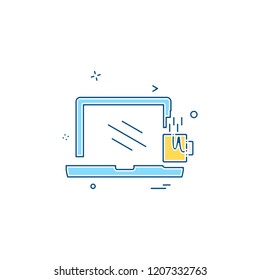 Business icon design vector