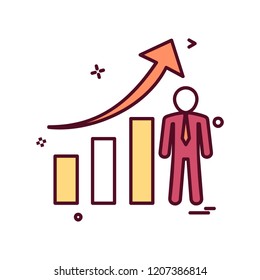 Business icon design vector 