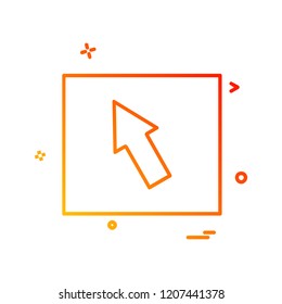 Business icon design vector