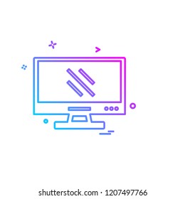 Business icon design vector