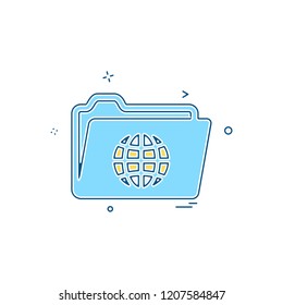 Business icon design vector