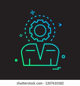 Business icon design vector