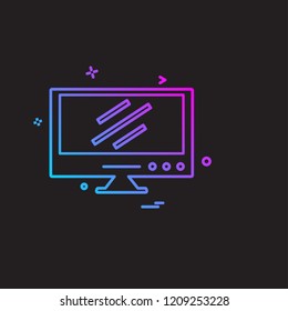 Business icon design vector