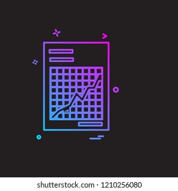 Business icon design vector 