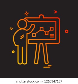 Business icon design vector 