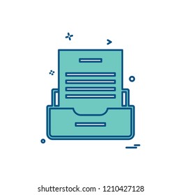 Business icon design vector