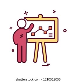 Business icon design vector 