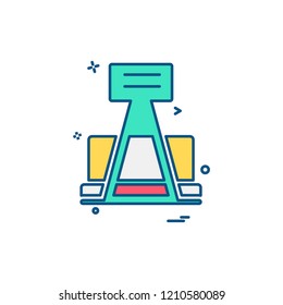 Business icon design vector