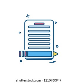 Business icon design vector