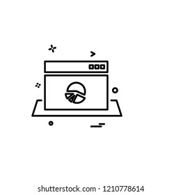 Business icon design vector 
