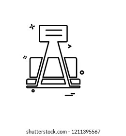 Business icon design vector