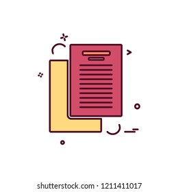 Business icon design vector