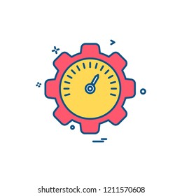 Business icon design vector