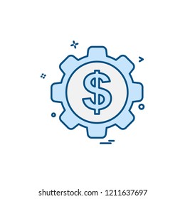Business icon design vector 